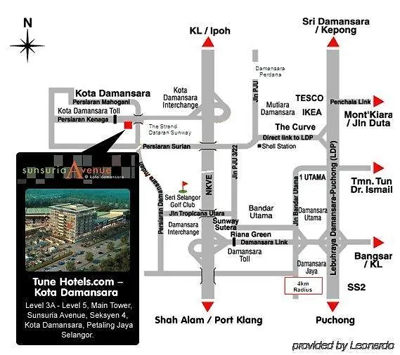 Tune Hotel - Kota Damansara Петалинг-Джая